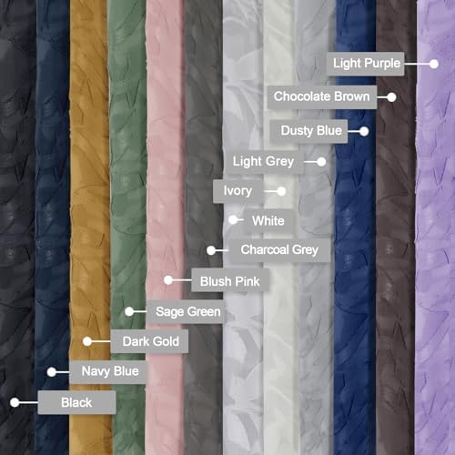 Lecloud Leia Light Grey Sheer Curtains 84 Inches Long 2 Panels, Semi Sheer - Image 6