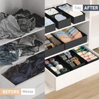 DIMJ Drawer Organizer Clothes - Image 5