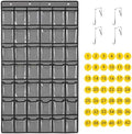 SAVERHO 42 Pocket Classroom Pocket Chart by SAVERHO
