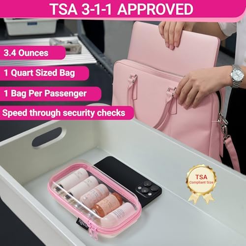 YQBRAO Clear Hard Shell Organizer Cases - Image 7