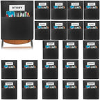 24 PCS Chair Pockets forClassrooms, 19.5"x16.5" Seat Sacks by Unknown