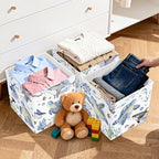 11.8" Marine Animals Cube Storage Organizer Set 3Pcs Ocean Sharks Turtles Cube - Image 6
