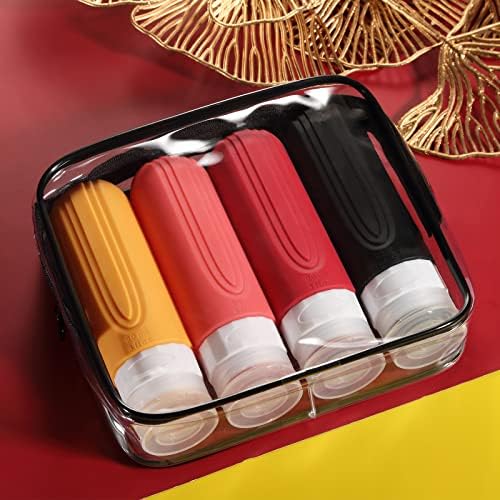Mrsdry Travel Bottles for Toiletries, Tsa Approved 3oz Travel Size Containers - Image 7