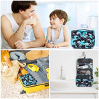 Kids Hanging Toiletry Bag for Boys, Travel Toiletry Bag for Little Young Boys - Image 6