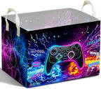 Gamer Console Storage Box, Foldable Waterproof Toy and Clothes Storage Box by Unknown