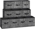 SONGMICS Storage Cubes, 11-Inch Foldable Closet Organizers by Unknown