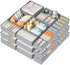DIMJ Drawer Organizer Clothes 24 Pack by DiMJ