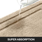 HOMEIDEAS Bathroom Rugs Sets 2 Piece, Super Soft and Absorbent Non Slip - Image 5