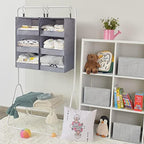 GRANNY SAYS 3-Shelf Hanging Closet Organizer, Foldable Storage - Image 2