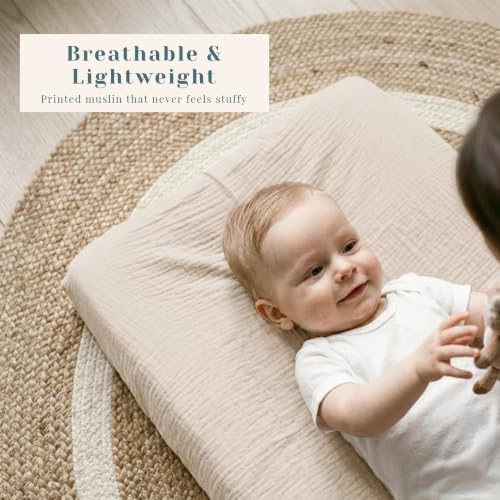 3 Pack Muslin Changing Pad Covers - Image 4