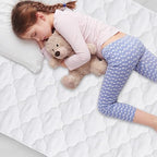 Waterproof Crib Mattress Protector 2-Pack, Non-Slip Quilted Pad - Image 7