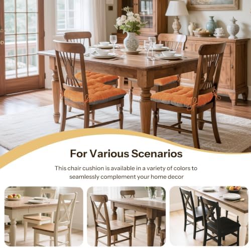 Chair Cushions for Dining Chairs Set of 4 - Image 5