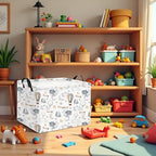Rectangular Baby Kids Storage Basket - Image 4