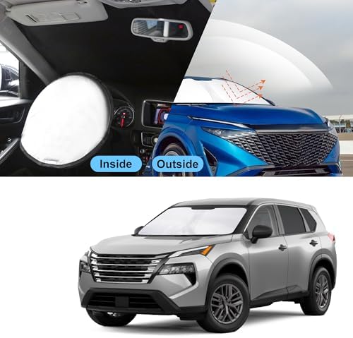 TINGLU Sun Shade for Nissan Rogue 3rd Gen.2021-2024 2025 2026 Accessories - Image 6