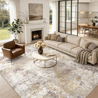 Nakagishi 10X14 Area Rugs for Living Room: Washable Modern Abstract Rug by NakagishiAreaRug