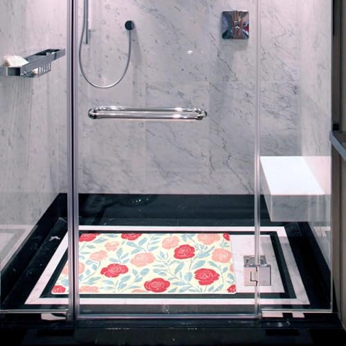 Non Slip Bathtub and Shower Mat 26.8x15.1 inch, Bath Mat - Image 6