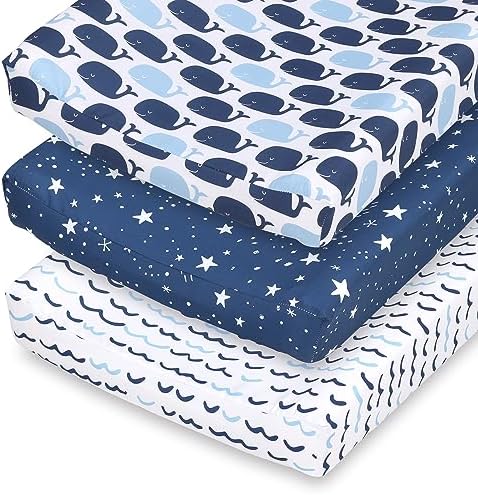 The Peanutshell Baby Girl or Boy Changing Pad Covers Set of 3 by ThePeanutshell