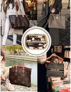 OMYSTYLE Purse Organizer Insert, Felt Tote Bag Organizer Insert - Image 7