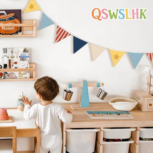 Boys Room Playroom Decor Banner Garland Flags - Image 5