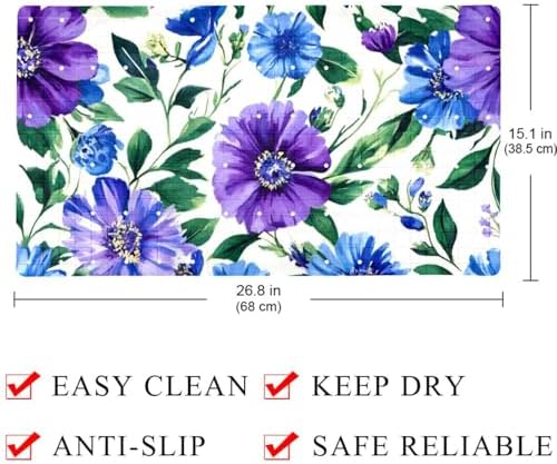 Shower Mat Non Slip 26.8 x 15.1 Inches, Non Slip Bath Mat - Image 4