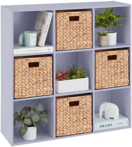 Best Choice Products Kids Bookcase 9-Cube Storage Organizer, 13.5in Shelf by Unknown