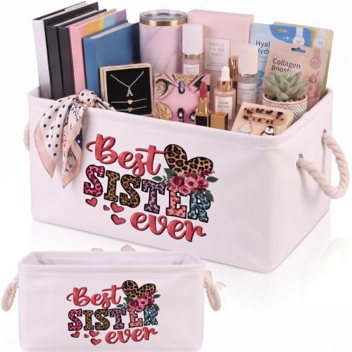 Marsui Sister Gifts Best Sister Ever Gift Basket by Marsui