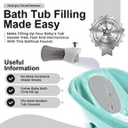 Bath Helper - Bath Tub Faucet Extender - Guides Water Directly from Faucet to - Image 3