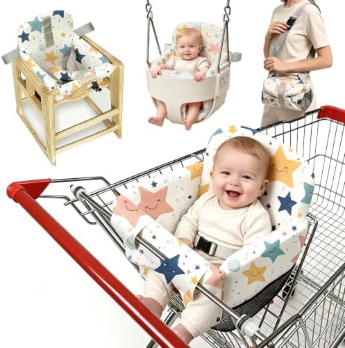 Grocery Shopping Cart Cover for Baby，Baby Comfort High Chair Cover by Unknown