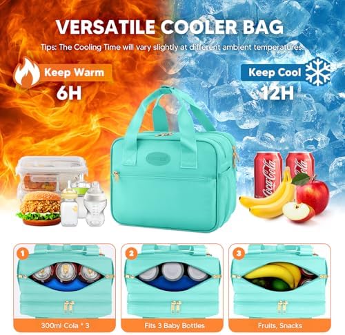 PIIOSER Breastmilk Cooler Travel Bag - Image 2