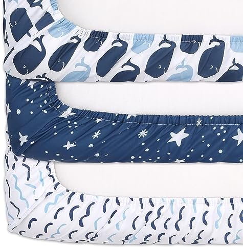 The Peanutshell Baby Girl or Boy Changing Pad Covers Set of 3 - Image 2