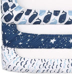 The Peanutshell Baby Girl or Boy Changing Pad Covers Set of 3 - Image 2