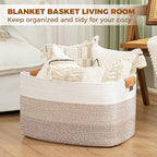 danpinera 108L Large Blanket Basket - Image 4