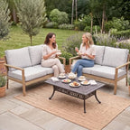 8Pcs Patio Cushion Covers Stretch Outdoor Furniture Protector Slipcovers - Image 2