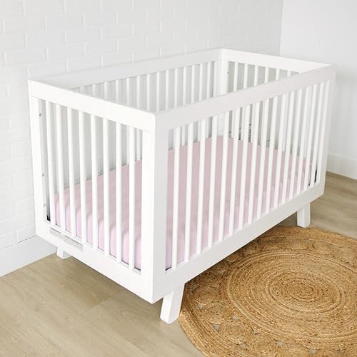 Sorrel + Fern Baby Crib Sheets Neutral, Fitted 2-Pack - Image 3
