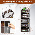 5 Tier Over the Door Organizer for Bathroom - Image 2