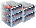 5-Pack X-Large Heavy Duty Vinyl Zippered Storage Bags by OrehHomewares