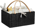 Angelhood Large Baby Diaper Caddy Organizer, Paper Rope Storage Baskets by Angelhood