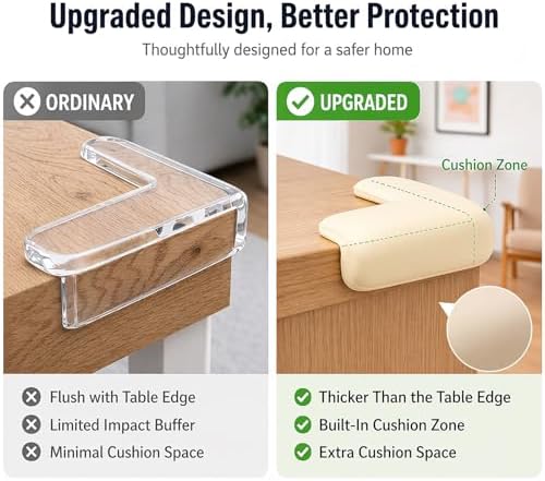 Corner Protector for Baby, 12 Pack EVA Foam Baby Proofing Corner Guards - Image 3