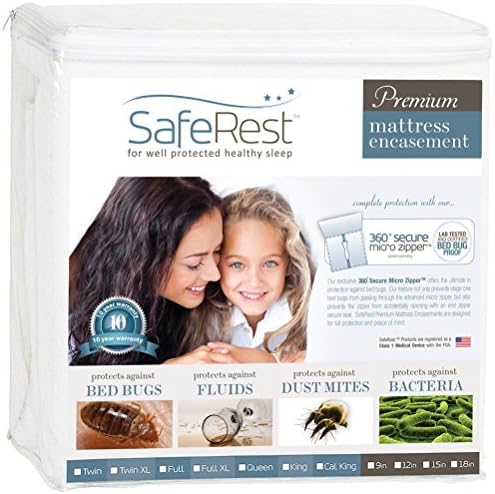 SafeRest Zippered Mattress Protector by SafeRest