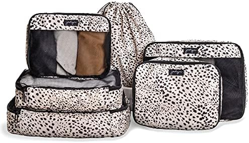 Jadyn Packing Cubes for Travel, 6-Piece Large Packing Cube Organizer Set for by Jadyn
