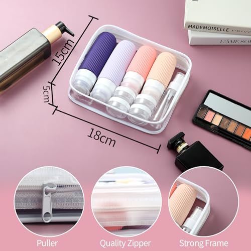 Mrsdry 16 Pack Travel Bottles Set, TSA Approved Leak Proof Silicone Squeezable - Image 5