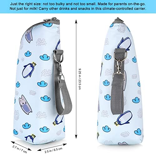 Accmor Baby Bottle Cooler Tote Bags, Insulated Breastmilk Cooler Bag, Nursing - Image 7