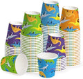 WRAPAHOLIC 3oz Dinosaur Bathroom Cups by WRAPAHOLIC