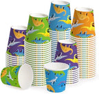 WRAPAHOLIC 3oz Dinosaur Bathroom Cups by WRAPAHOLIC