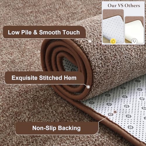 Keeko 2x4 Area Rugs for Living Room, Soft Washable Memory Foam Bedroom Rug - Image 6