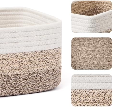 MiniArk Small Storage Baskets for Organizing | Closet Organizer Bins | Shelf - Image 2