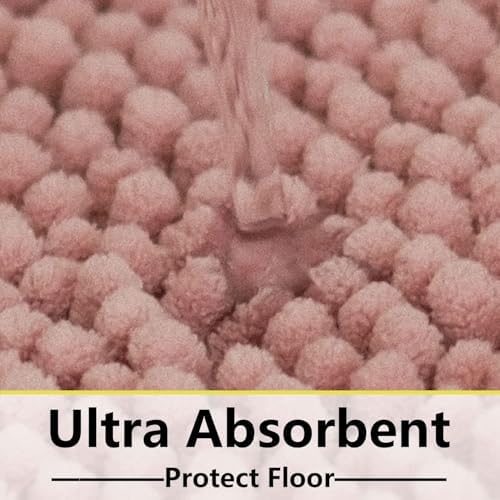 BOANKODU Toilet Rugs U-Shaped, Machine Washable, Bath Mats - Image 6