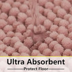 BOANKODU Toilet Rugs U-Shaped, Machine Washable, Bath Mats - Image 6