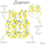 BapronBaby Fresh Lemon Toddler Essentials Bundle – Waterproof Bapron Baby Bib - Image 2