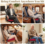 TranquilRelax 2XL Memory Foam Seat Cushion - Image 6
